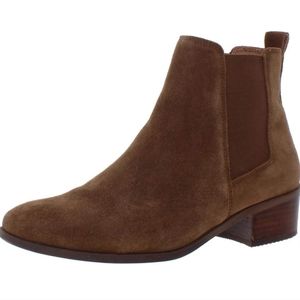 Steve Madden Dover Ankle Boots - 8.5 - Cognac Suede